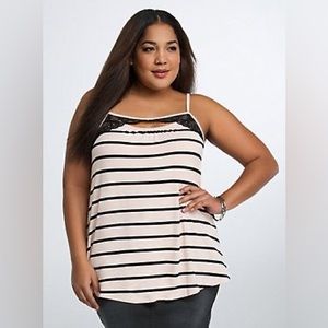 TORRID STRIPED TANK TOP